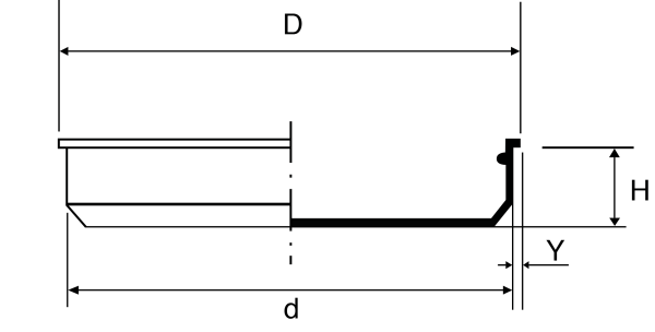 H 410 Parallelstopfen