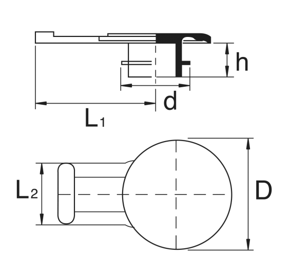 H 800 Laschenstopfen